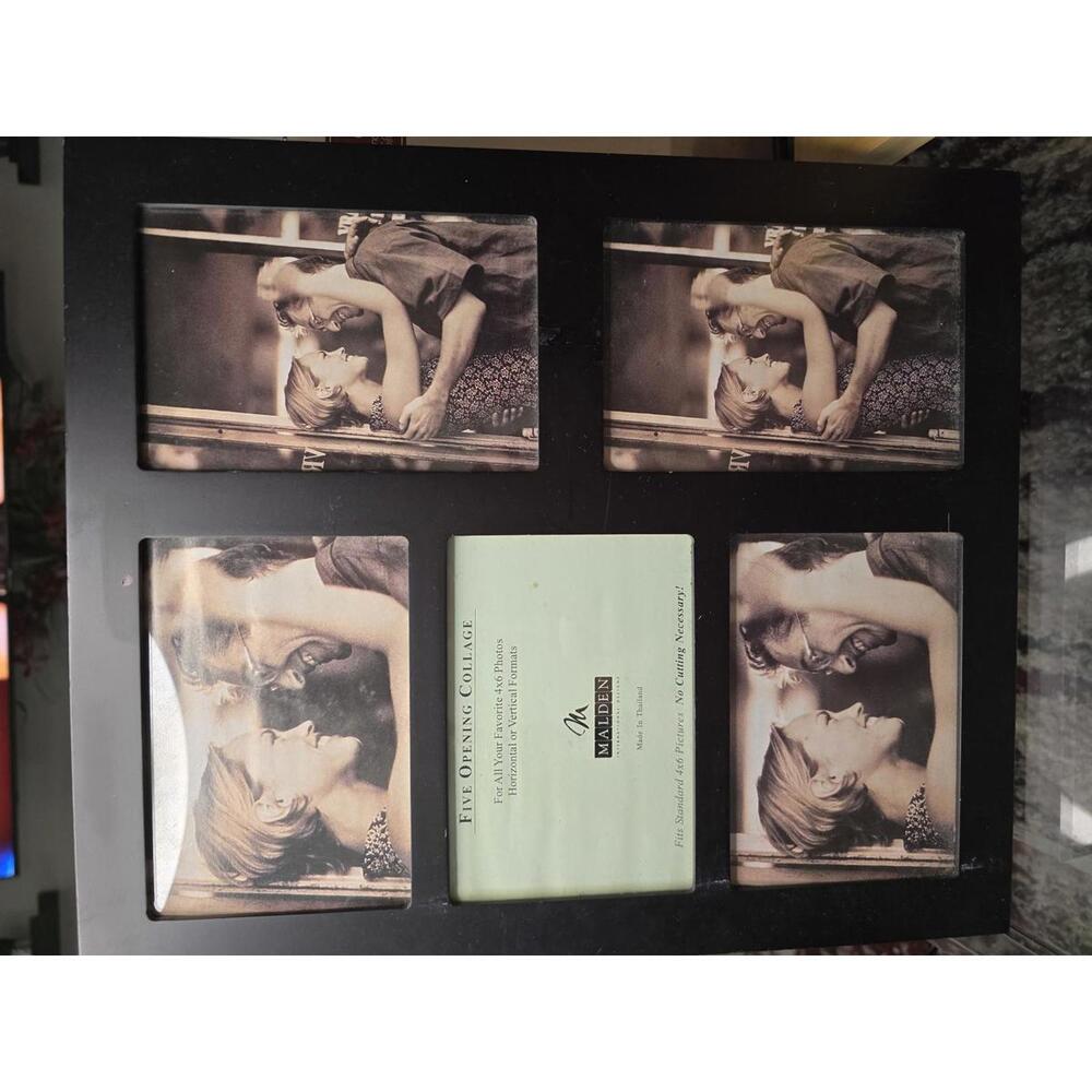New! Malden Five Opening Collage 4x6 Photo Frame